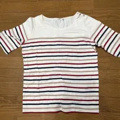 レディース　5分袖丈　Tシャツ　サイズL