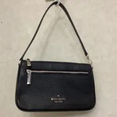 kate spade 黒 リストレット、小物入れ、バッグ