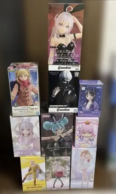 プライズフィギュアまとめ売り 美少女プライズフィギュアまとめ売り　10点