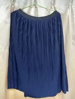 UNIQLO プリーツスカート ネイビー Lサイズ