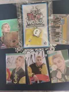 FCくじ ジニレット ヒョンジン キーホルダー ステッカー5種 セット