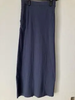 【グローバルワーク】ネイビー ロングスカート