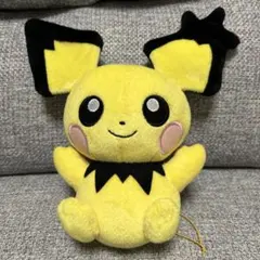 希少 ポケモン 【ギザみみ ピチュー】 クッション ぬいぐるみ 縦 約35cm 希少 ポケモン 【ギザみみ ピチュー】 クッション ぬいぐるみ 縦 約