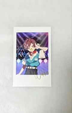 CR CrazyRaccoon チェキ風カード サイン入り Wokka うぉっか