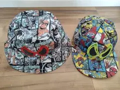 【2個セット】ユニバーサルスタジオジャパン（USJ） スパイダーマン キャップ