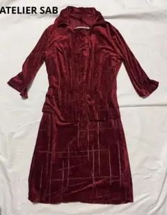 ワンピース　セットアップ　赤