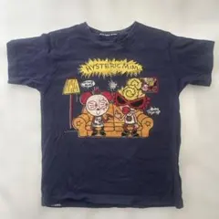 ヒスミニ Tシャツ 110cm ネイビー