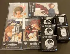 一番くじ デスノート C賞 アクリルボード コンプセット E賞 食器アソート5個