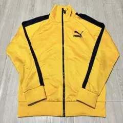 【希少】PUMA プーマ トラックジャケット T7 イエロー S