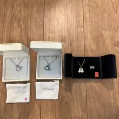 Disney ミッキーマウス ネックレス セット