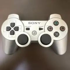 ワイヤレスコントローラ (DUALSHOCK3) サテン・シルバー