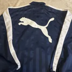 『Puma 』ジャージ　トラックジャケット　ネイビー　日本製