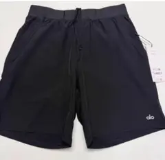alo ストライプ ショートパンツ ブラック Sサイズ alo ストライプ ショートパンツ ブラック Sサイズ - メルカリ
