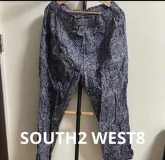 South2 West8 スカルターゲット柄 トラックパンツ 総柄 XS - メルカリ