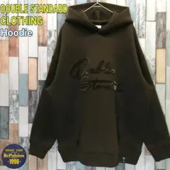 ダブルスタンダードクロージング　パーカー　立体ロゴ　ゆるだぼのサムネイル