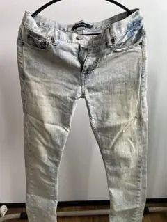 JACKROSE グラデーションハンドペイントスキニーデニム ブルー 31 美品 