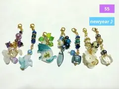 55、天然石オリジナルチャーム(๑´`๑)♡Sale♪
