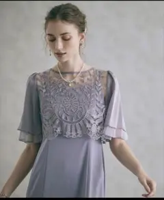 【未使用タグ付】 ドリードール　マーメイド 結婚式 ワンピース ドレス ロング DorryDoll｜ドットスリーブマーメイドドレス