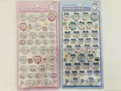 【新品未開封・正規品】ちいかわ　ちいかわ　ハチワレ　ボンボンドロップシール 2枚