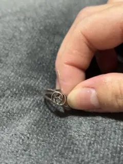 シンプル シルバー ダイヤバンドリング0.02ct - メルカリ