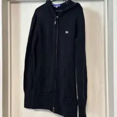 【希少美品】バーバリーブルーレーベル　ジップアップパーカー　ノバチェック　M位 Burberry バーバリー ノバチェック パーカー ジップアップ ベージュ M