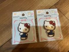 ハローキティ フェルトワッペン 2個セット
