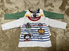 長袖Tシャツ 80サイズ　2点セット