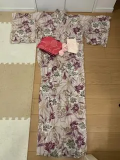 花柄浴衣セット