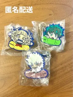 ヒロアカ　キャラばんちょうこう　ヘアクリップ　3個セット