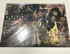 ポケモン　A4クリアファイル2枚セット　スター団　ボタン　ピーニャ　ニンフィア