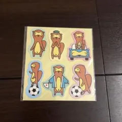 TOYOTA オリジナルキャラクター ステッカー シール　クーポンポンのサムネイル