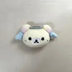 コリラックマいっぱいシリーズ ぬいぐるみバッジ 天使 水色