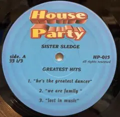 Sister Sledge Greatest Hits レコード