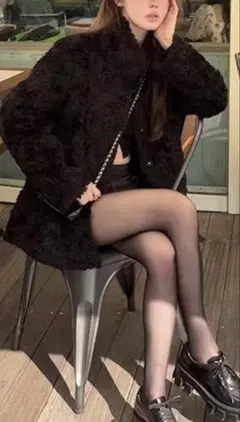 ブラックファーコート