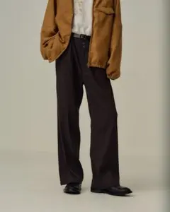 ancellm 25aw shoe cut slacks - メルカリ
