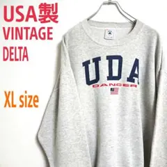 USA製 VINTAGE ビッグサイズ スウェット トレーナー センターロゴ