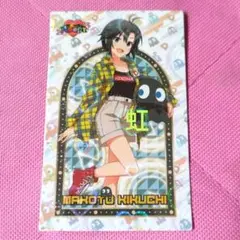 パックマス PIZZA-LA アイドルマスター カード 菊地真 1枚 非売品