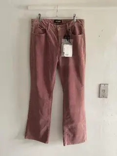 RED CARD コーデュロイパンツ 新品 ピンク サイズ27