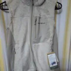 新品未使用 モンベル CLIMA AIR Women's ベスト M アイボリー