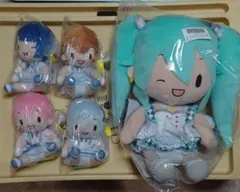 プロセカ　モモジャン ふわぷち ぬいぐるみ5点セット