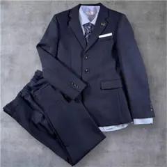 美品　ワルツバイビームス　卒服　フォーマルスーツ　160 近年モデル　紺色