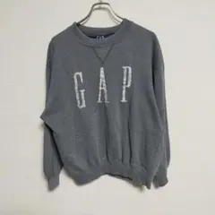 古着 90s OLD GAP デカロゴ スウェット 旧タグ