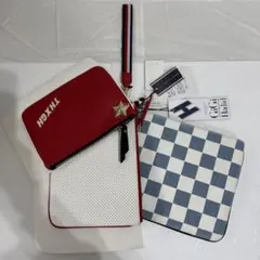 【新品】TOMMY HILFIGER ポーチ 3種セット 袋付き 送料込み