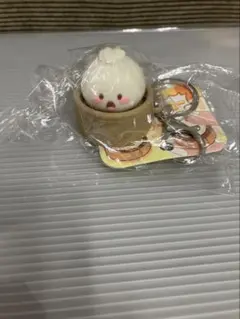肉まん スイッチ キーホルダー クリッカー