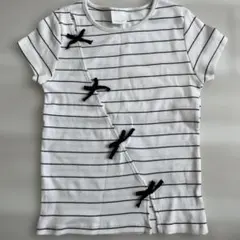 ZARA Tシャツ　リボン