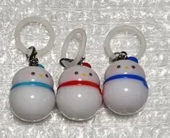 まるっこゆきだるま ワンポイントチャーム