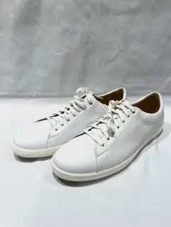 最終お値下げ　新品未使用　コールハーン レザースニーカー　ホワイト　29.5cm