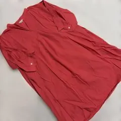 Samansa Mos2 スキッパー チュニック レッドのサムネイル