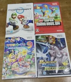 ［Wii］ソフト4本セット