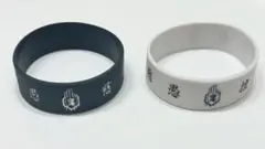 【最終値下げ】-真天地開闢集団-ジグザグ 2点ラバーバンド(白・黒セット) 2025年最新】国内アーティスト：真天地開闢集団ジグザグ ラバー